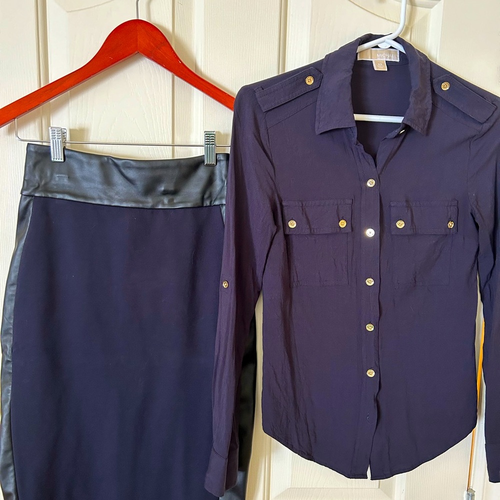 Michael Kors Blouse xs Marine